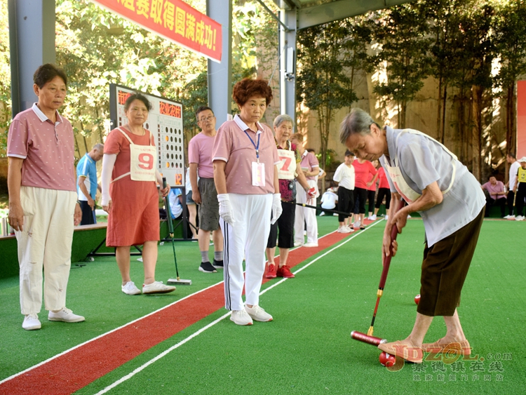 2021年景德镇市老年人门球联谊赛开杆