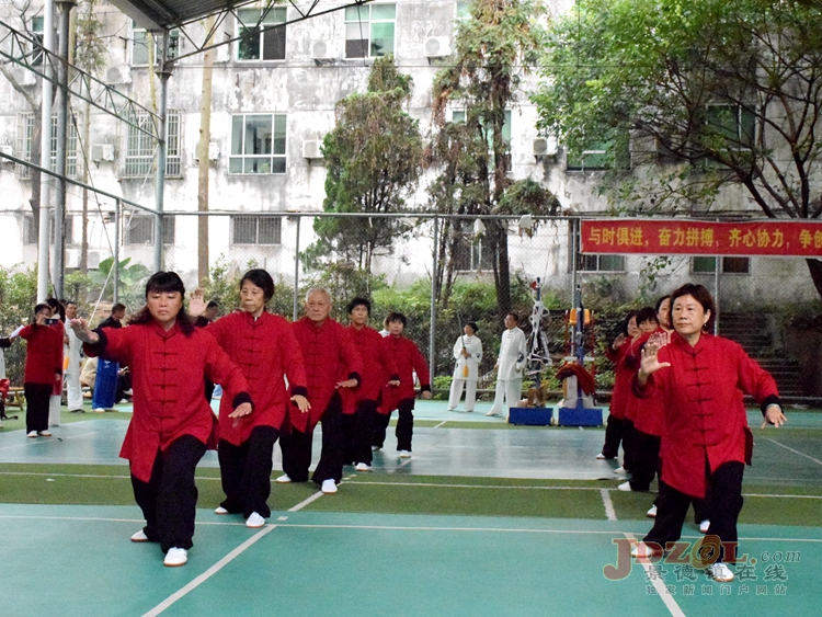 2021全市中老年人太极拳、剑比赛举行