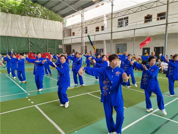 景德镇市老年体协举办“全市中老年人太极拳（剑）比赛暨展演活动