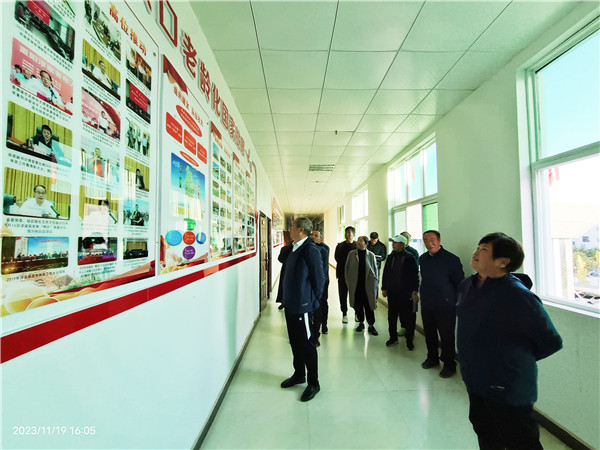 相互学习 共促发展——江西彭泽县老体协到浮梁县老体协进行考察交流