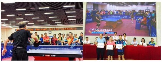 荣誉出征 再创佳绩——记第十届江西省老干部乒乓球比赛景德镇代表队