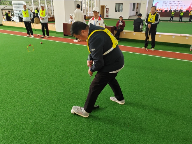 2024年江西省设区市老年体协主席门球交流活动在千年瓷都景德镇圆满落幕