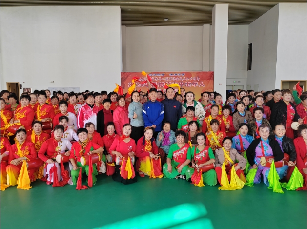 景德镇市老年体协举办全市中老年人腰鼓交流比赛